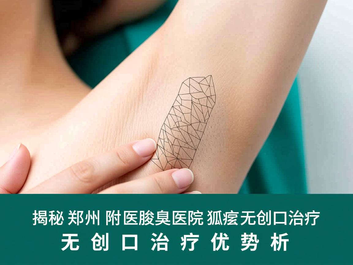 揭秘郑州附医腋臭医院狐臭无创口治疗，无创口治疗的优势解析