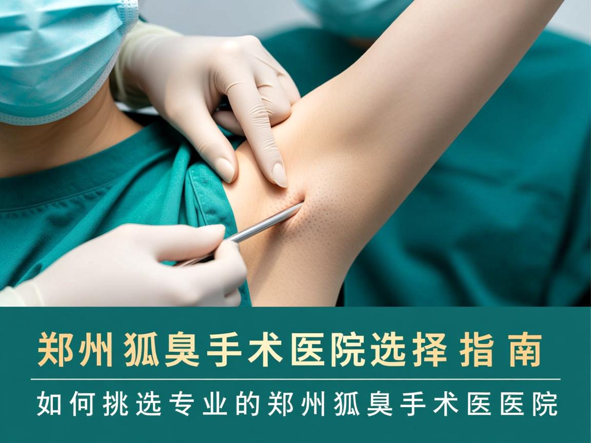 郑州狐臭手术医院选择指南,如何挑选专业的郑州狐臭手术医院 郑州狐臭手术医院选择指南,如何挑选专业的郑州狐臭手术医院