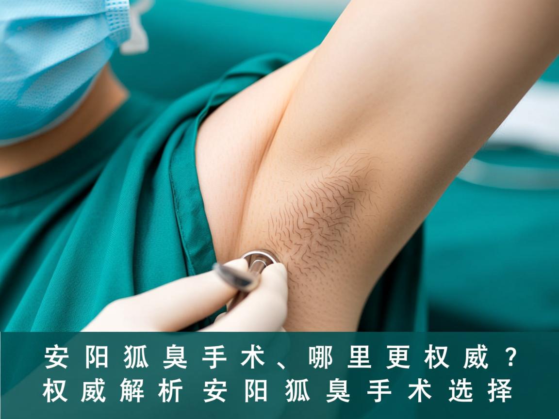 安阳狐臭手术哪里更权威？权威解析安阳狐臭手术选择