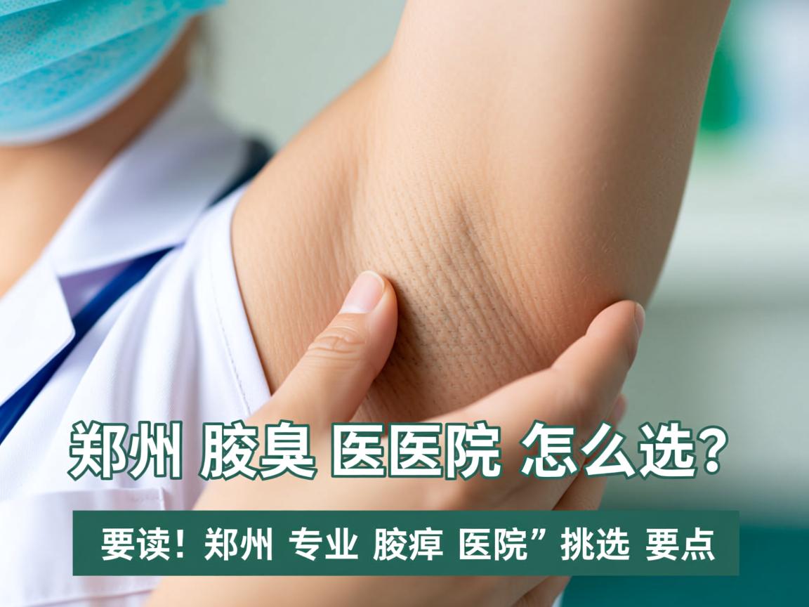 郑州腋臭医院怎么选?解读郑州专业腋臭医院的挑选要点 郑州腋臭医院怎么选?解读郑州专业腋臭医院的挑选要点