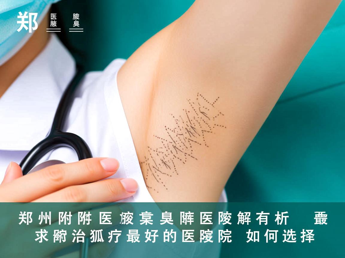 郑州附医腋臭医院解析，郑州治狐臭最好的医院如何选择
