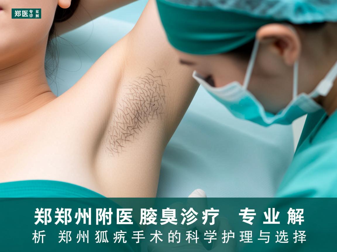 郑州附医腋臭诊疗，专业解析郑州狐臭手术的科学护理与选择