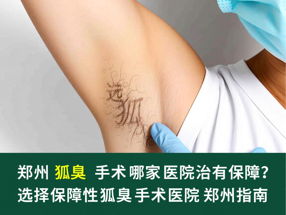 郑州狐臭手术哪家医院治有保障?选择保障性狐臭手术医院的郑州指南 郑州狐臭手术哪家医院治有保障?选择保障性狐臭手术医院的郑州指南