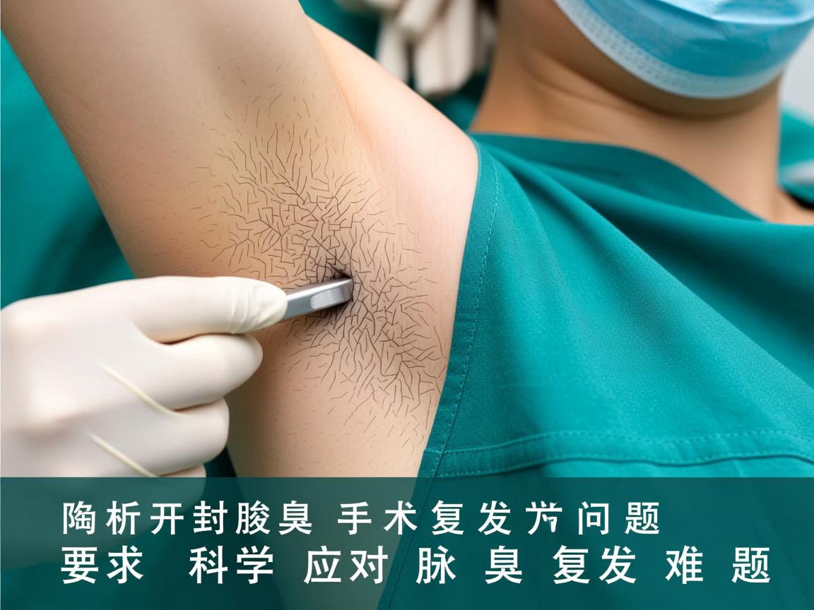 解析开封腋臭手术复发问题 科学应对腋臭复发难题
