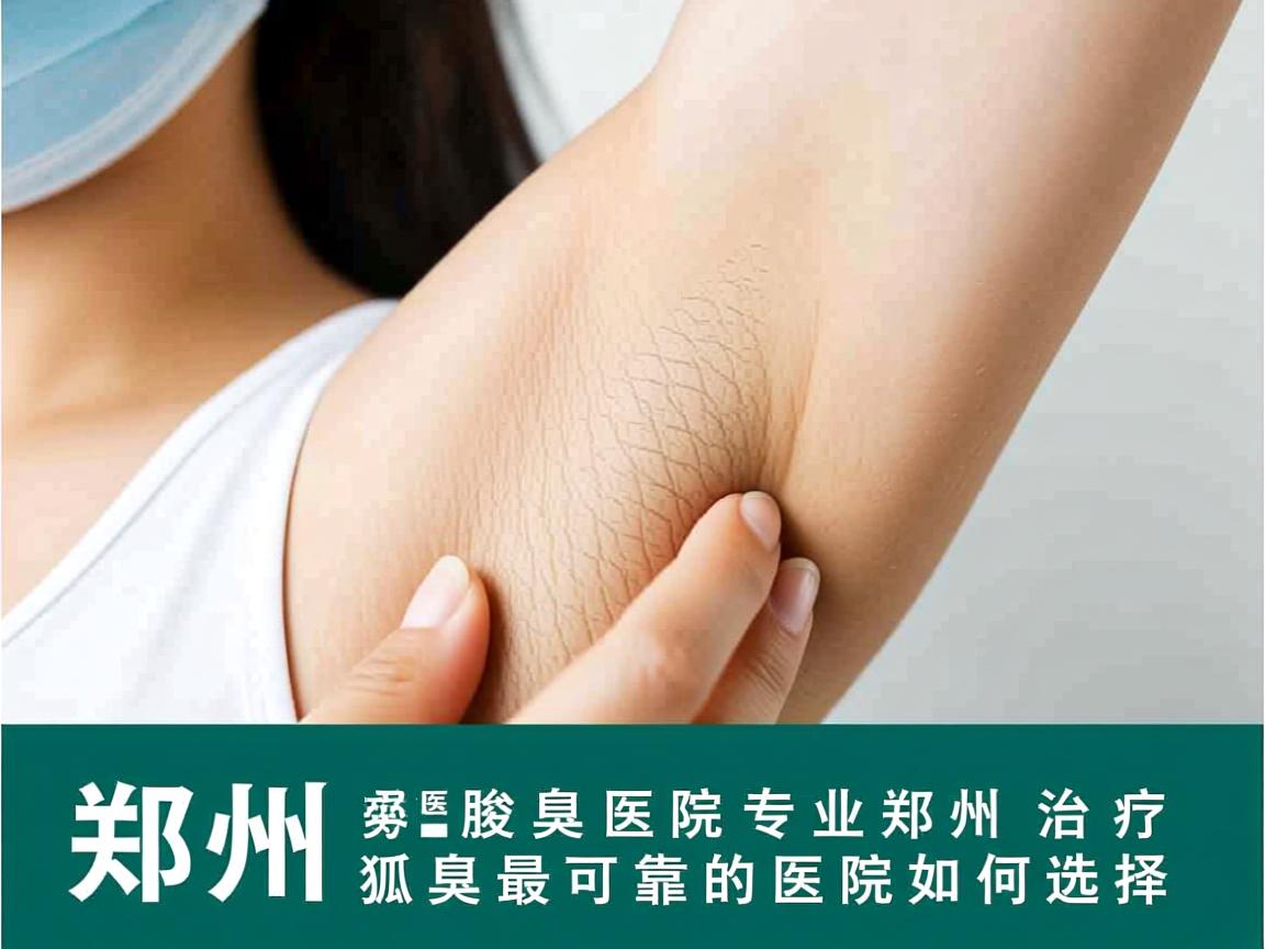 郑州腋臭医院专业解析，郑州治疗狐臭最可靠的医院如何选择