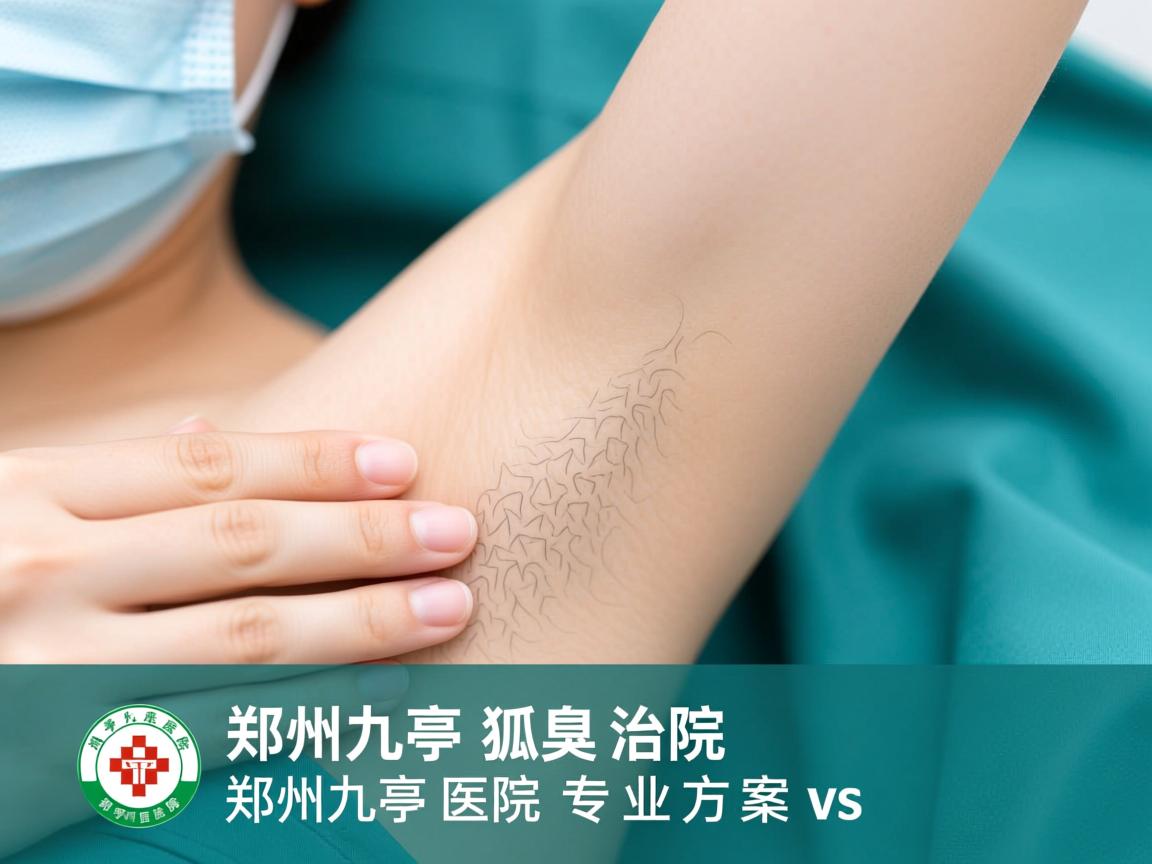 郑州九亭狐臭医院解析狐臭治疗，郑州九亭医院专业方案对比