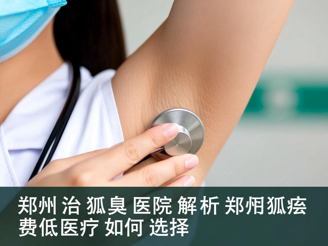 郑州治狐臭医院解析，郑州治狐臭费用更低的医院如何选择