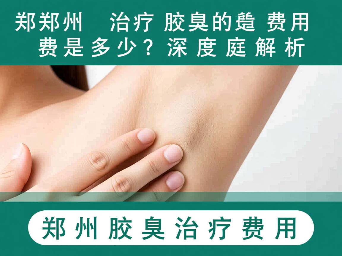 郑州治疗腋臭的费用是多少？深度解析郑州腋臭治疗费用