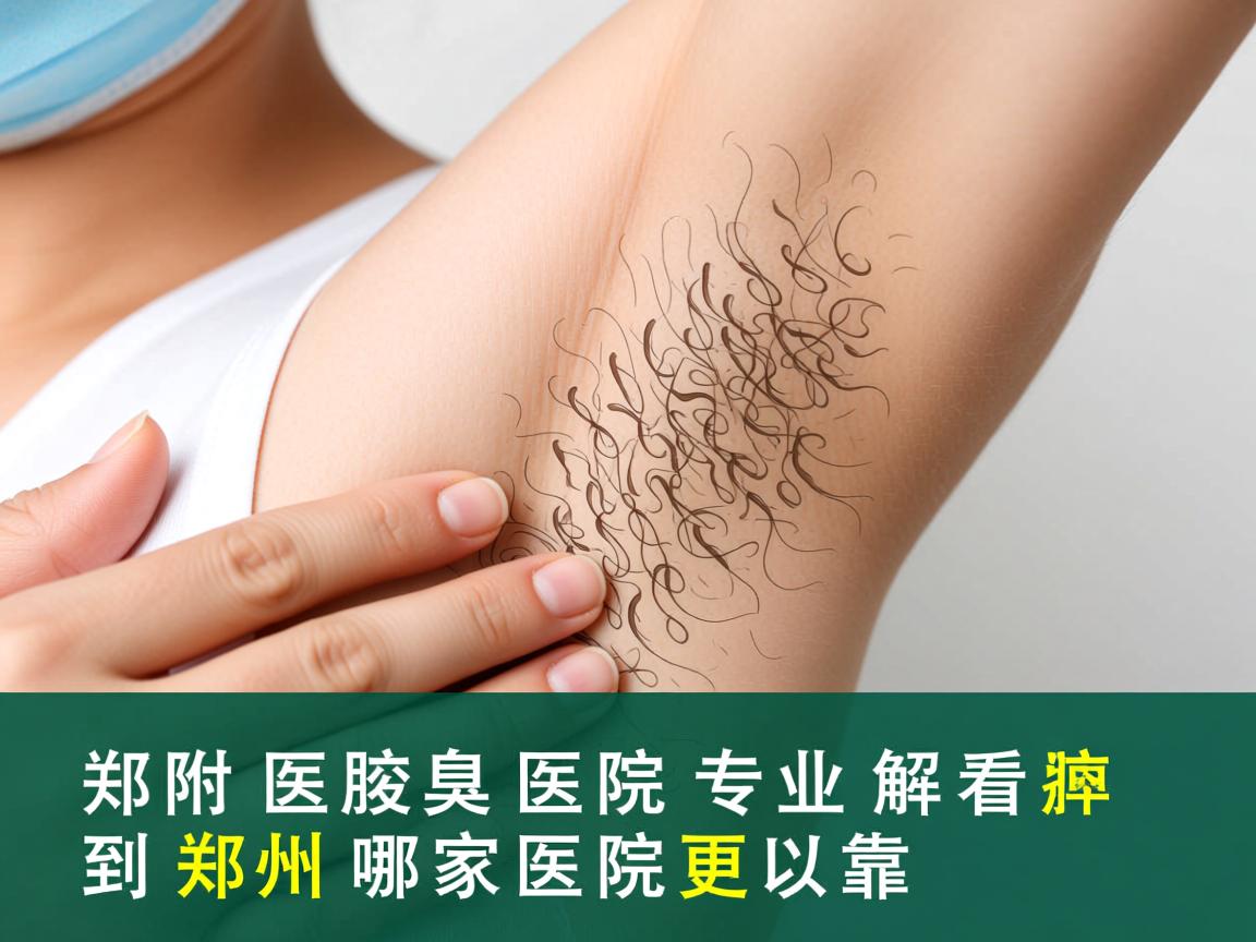 郑州附医腋臭医院专业解析，看腋臭到郑州哪家医院更可靠