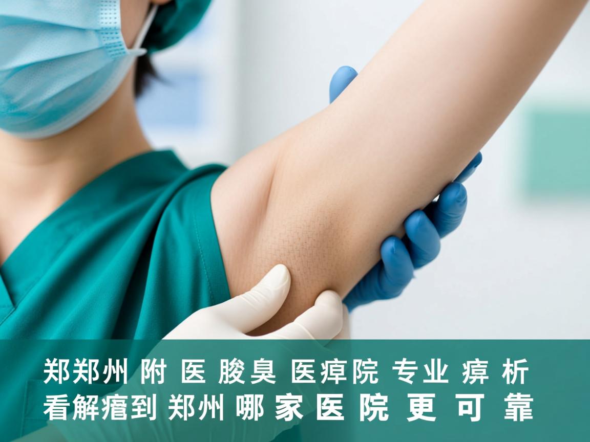 郑州附医腋臭医院专业解析，看腋臭到郑州哪家医院更可靠