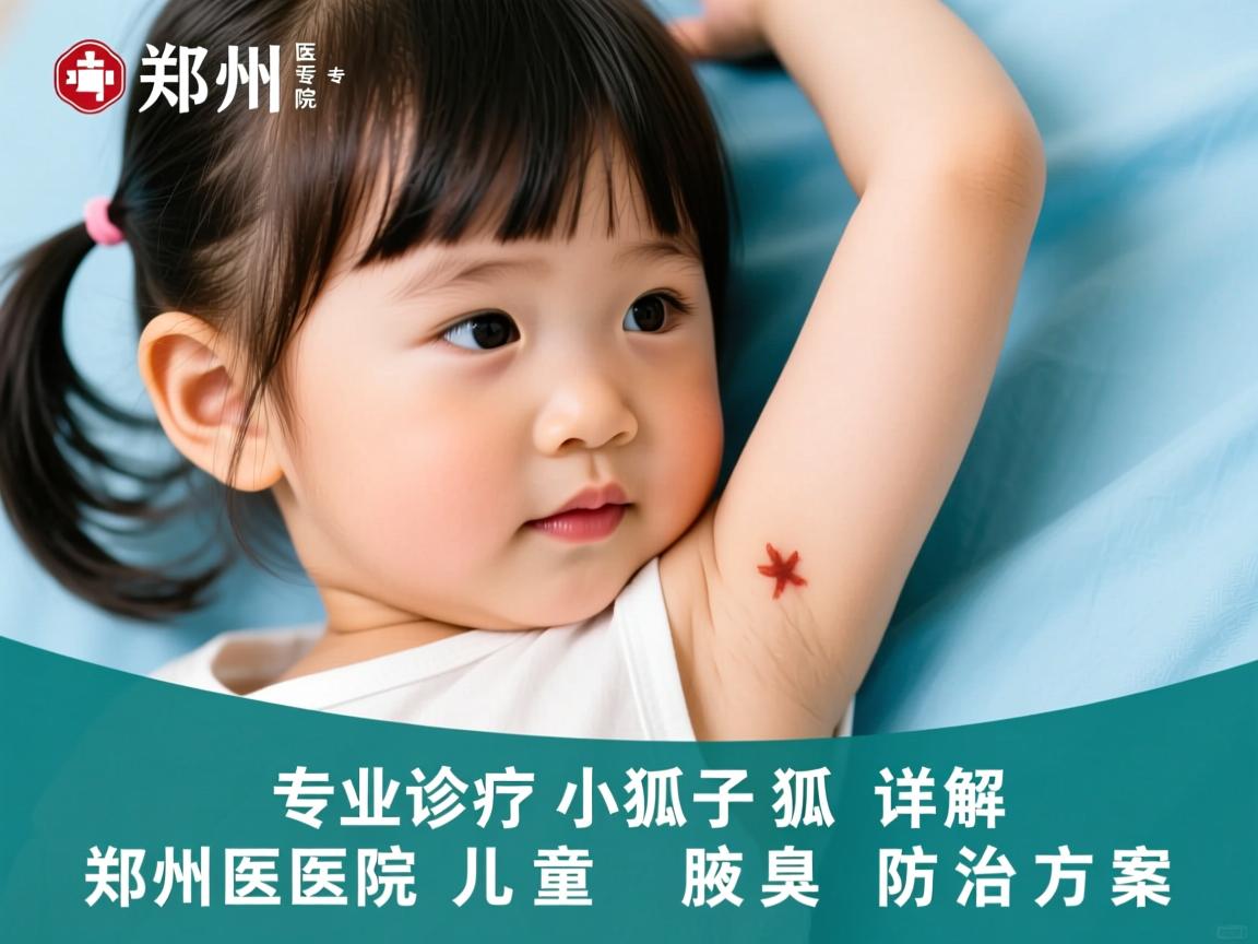 郑州医院专业诊疗小孩子狐臭 详解郑州医院儿童腋臭防治方案 郑州医院专业诊疗小孩子狐臭 详解郑州医院儿童腋臭防治方案