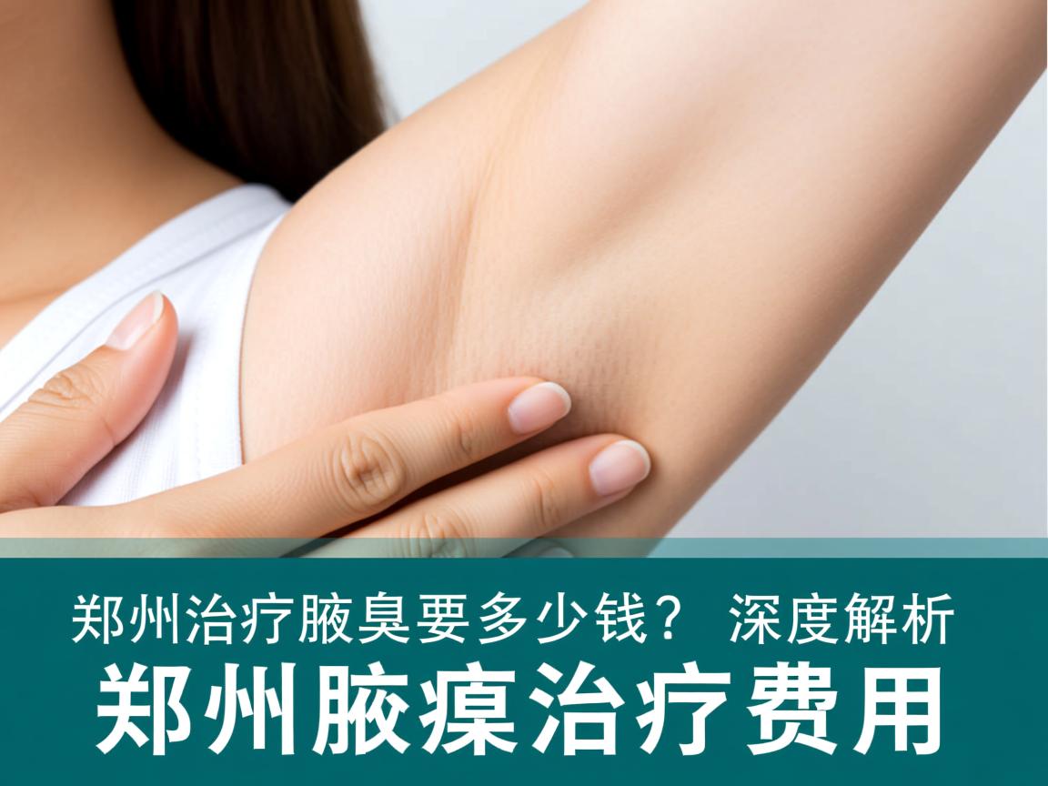 郑州治疗腋臭要多少钱？深度解析郑州腋臭治疗费用