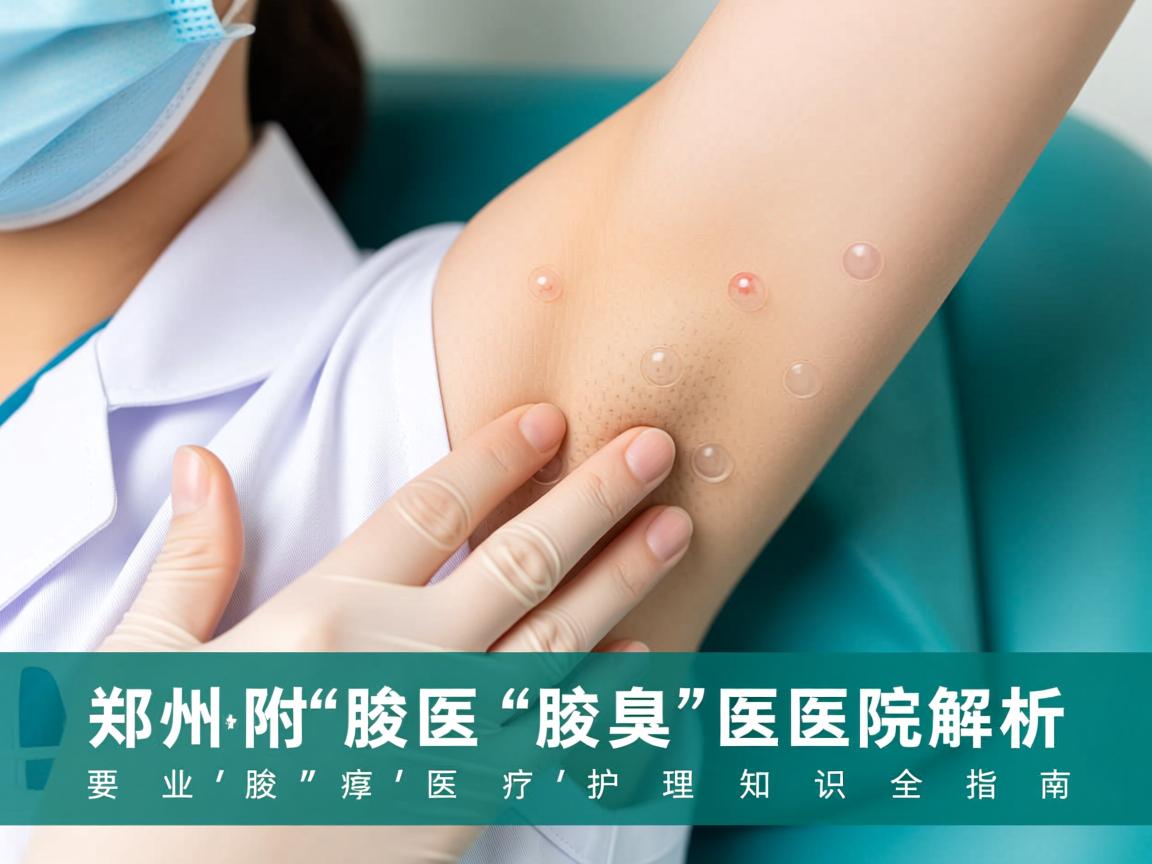 郑州附医腋臭医院解析，专业腋臭医疗护理知识全指南