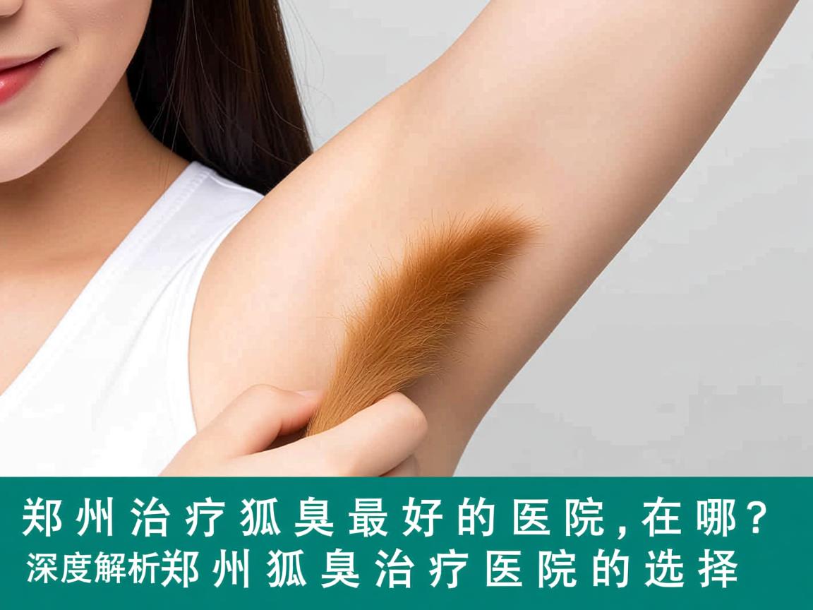郑州治疗狐臭最好的医院在哪？深度解析郑州狐臭治疗医院的选择