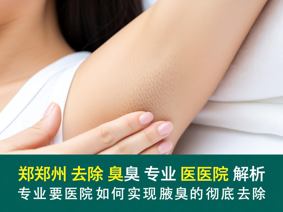 郑州去除腋臭专业医院解析，专业医院如何实现腋臭的彻底去除