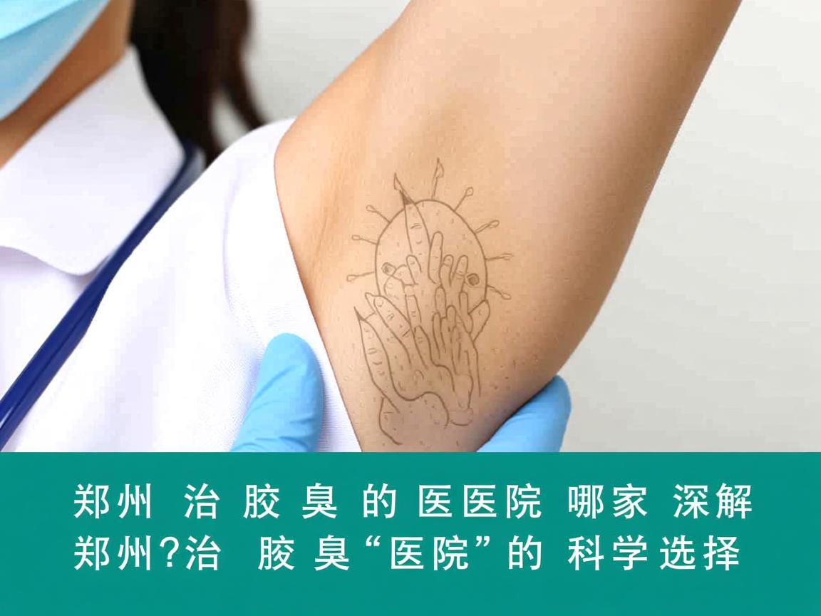 郑州治腋臭的医院哪家好？深度解析郑州治腋臭医院的科学选择
