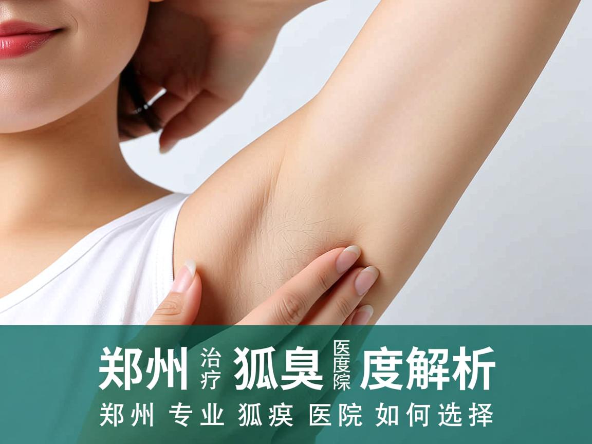 郑州治疗狐臭医院深度解析，郑州专业狐臭医院如何选择