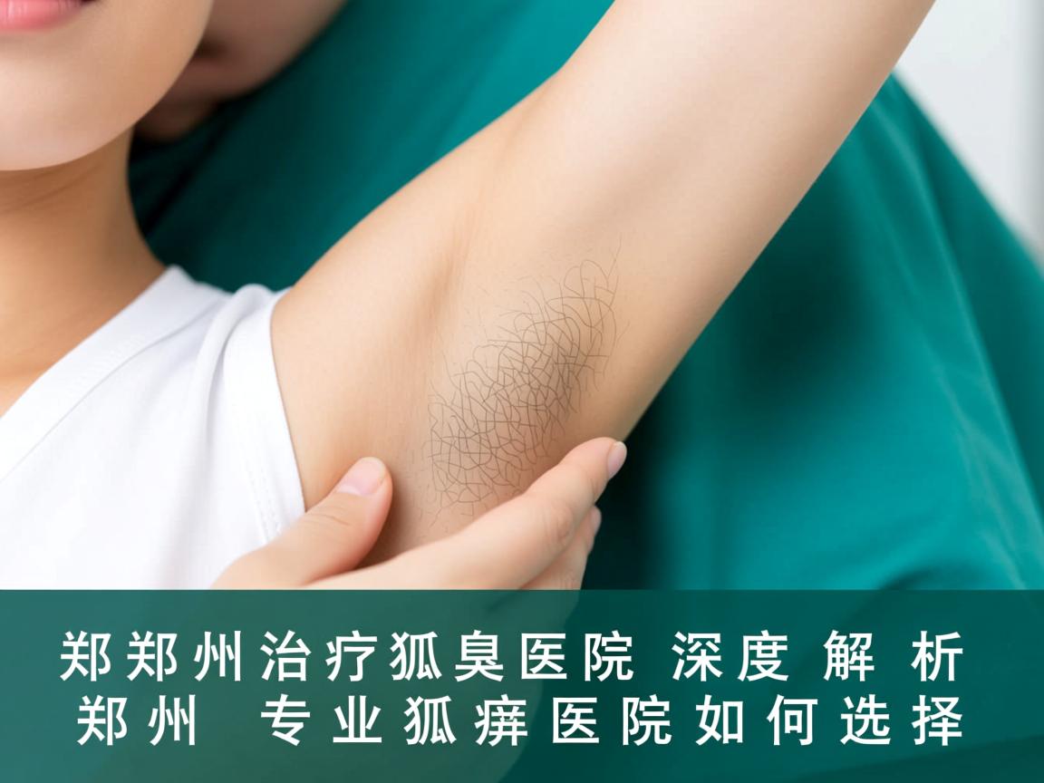 郑州治疗狐臭医院深度解析，郑州专业狐臭医院如何选择
