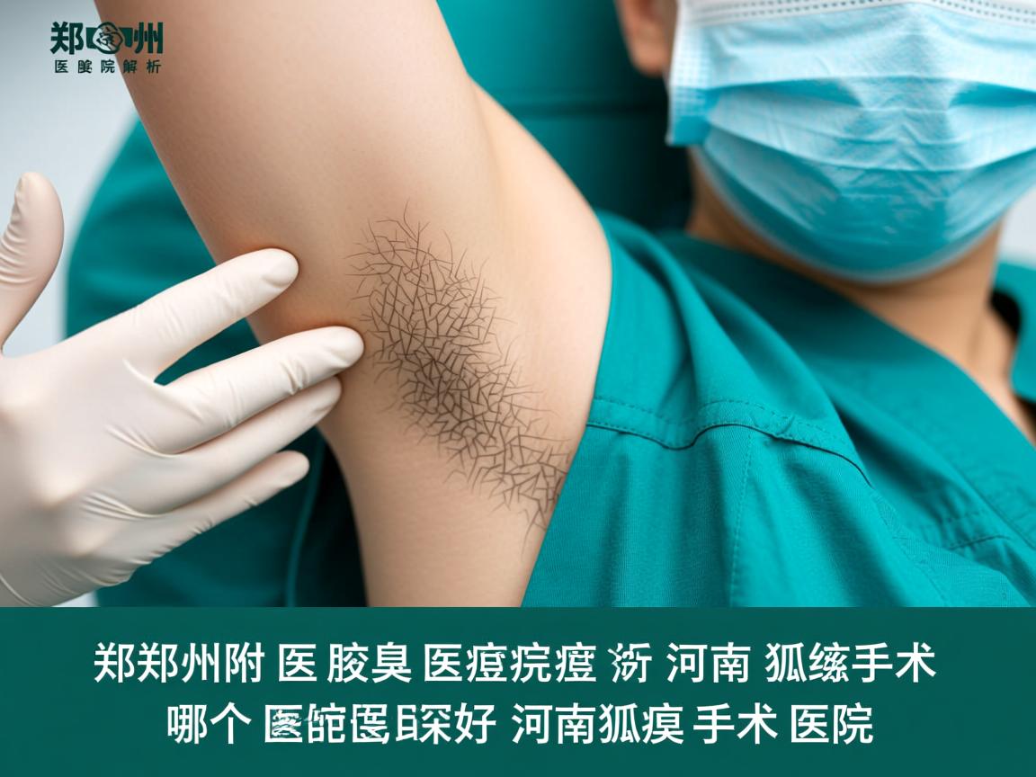 郑州附医腋臭医院解析，河南狐臭手术哪个医院最好，深度对比河南狐臭手术医院