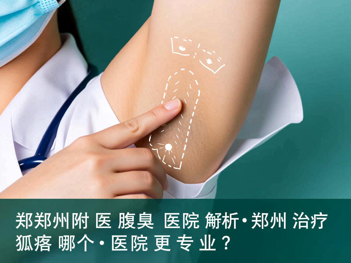 郑州附医腋臭医院解析，郑州治疗狐臭哪个医院更专业？