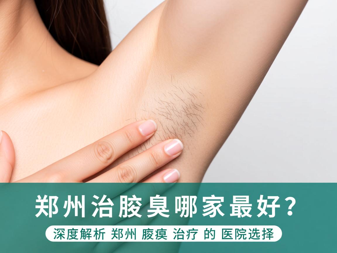 郑州治腋臭哪家最好？深度解析郑州腋臭治疗的医院选择