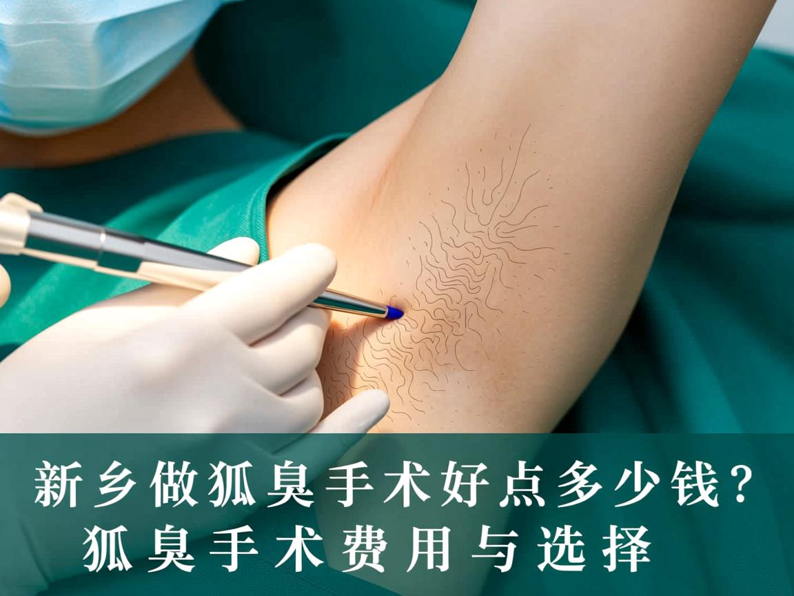 新乡做狐臭手术好点多少钱？解析狐臭手术费用与选择