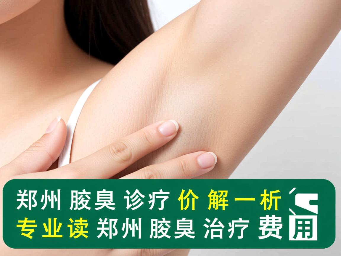 郑州腋臭诊疗价格解析，专业解读郑州腋臭治疗费用