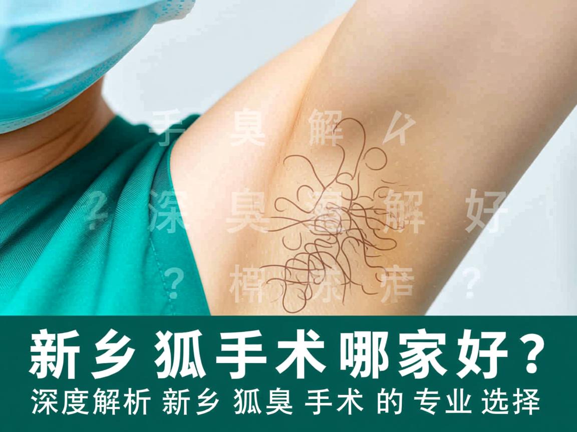 新乡狐臭手术哪家好？深度解析新乡狐臭手术的专业选择