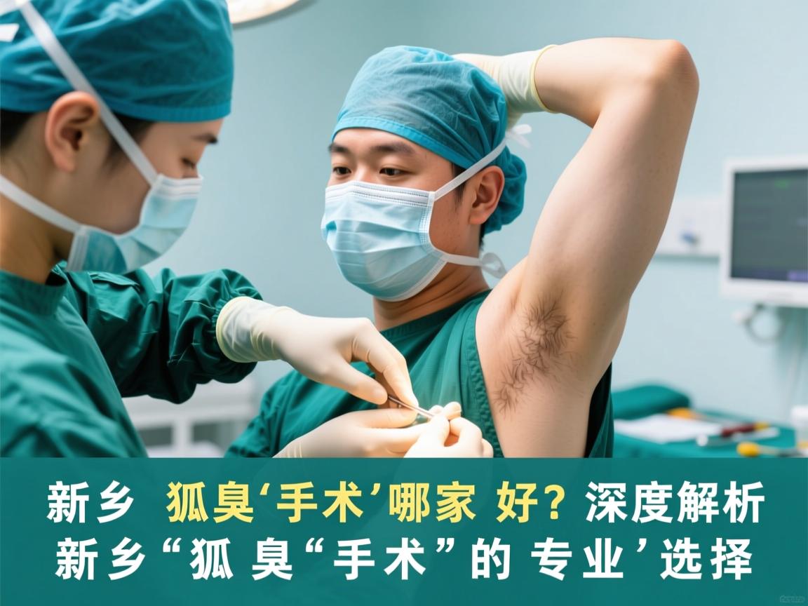 新乡狐臭手术哪家好？深度解析新乡狐臭手术的专业选择