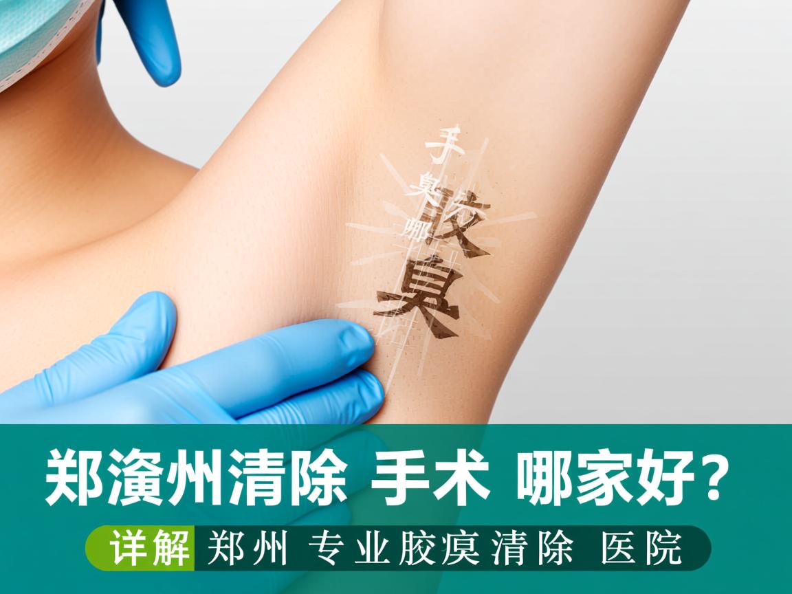 郑州清除腋臭手术哪家好？详解郑州专业腋臭清除医院