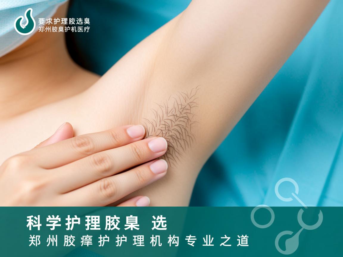 科学护理腋臭，选择郑州腋臭护理机构的专业之道