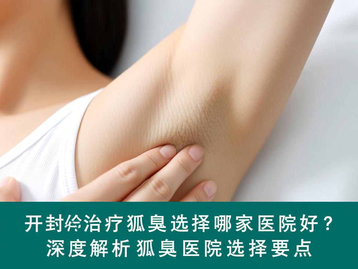 开封治疗狐臭选择哪家医院好？深度解析狐臭医院选择要点