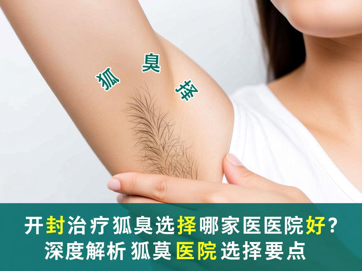 开封治疗狐臭选择哪家医院好？深度解析狐臭医院选择要点