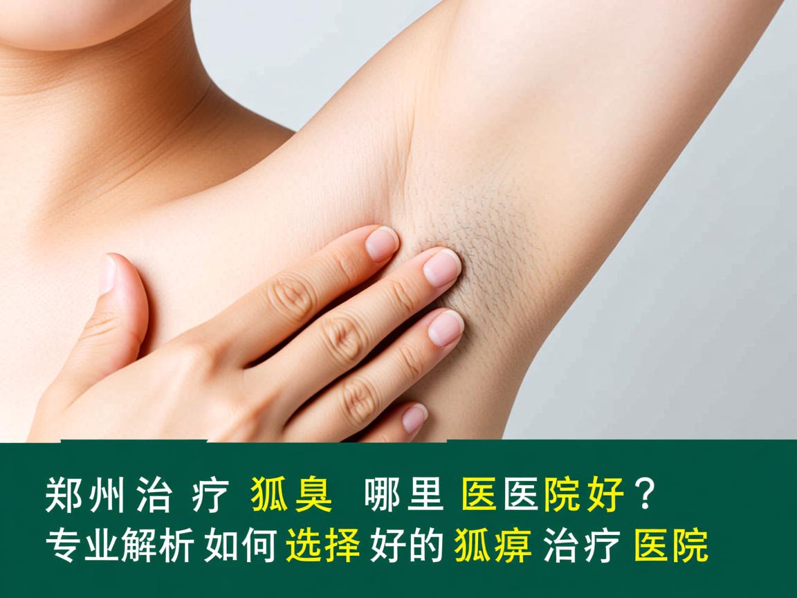 郑州治疗狐臭哪里医院好？专业解析如何选择好的狐臭治疗医院
