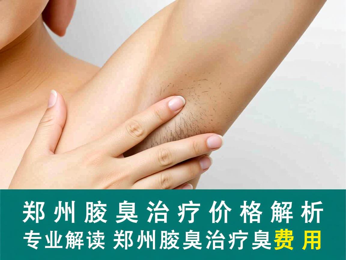 郑州腋臭治疗价格解析，专业解读郑州腋臭治疗费用