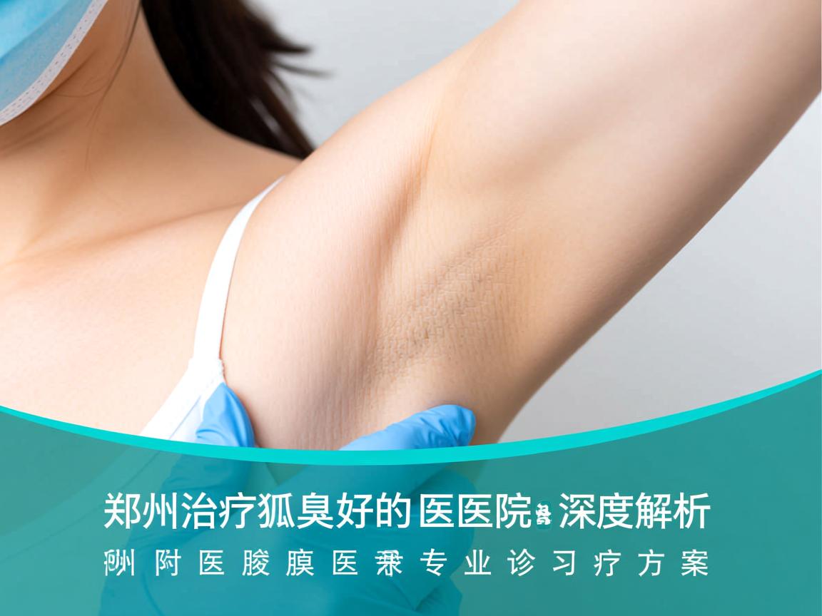 郑州治疗狐臭好的医院深度解析，郑州附医腋臭医院专业诊疗方案