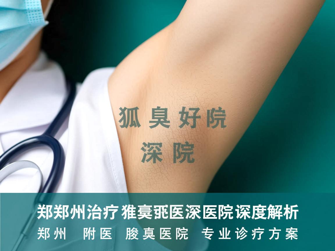 郑州治疗狐臭好的医院深度解析，郑州附医腋臭医院专业诊疗方案