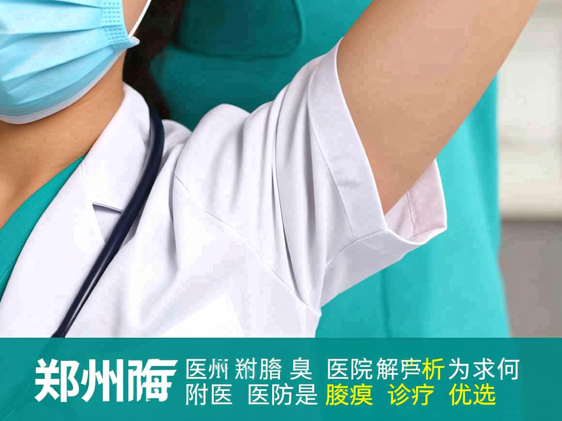 郑州附医腋臭医院解析，为何郑州附医医院是腋臭诊疗优选