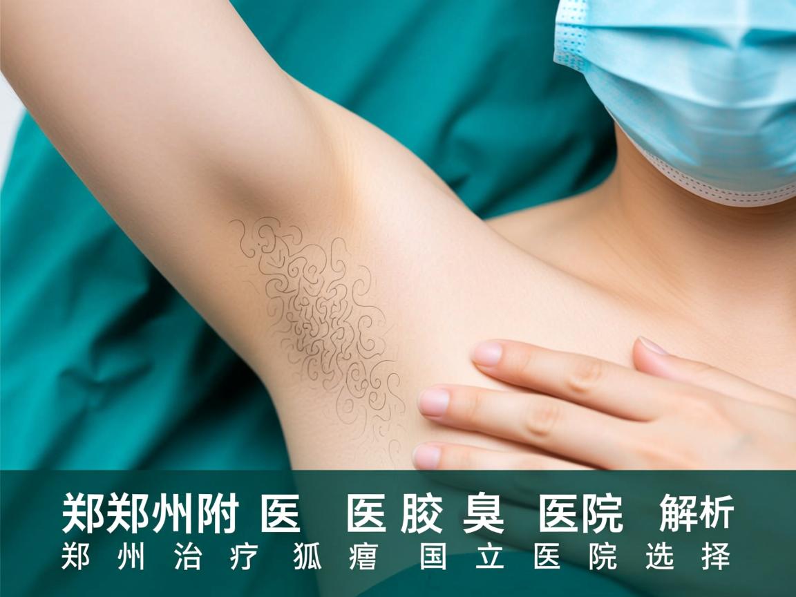 郑州附医腋臭医院解析，郑州治疗狐臭的国立医院选择