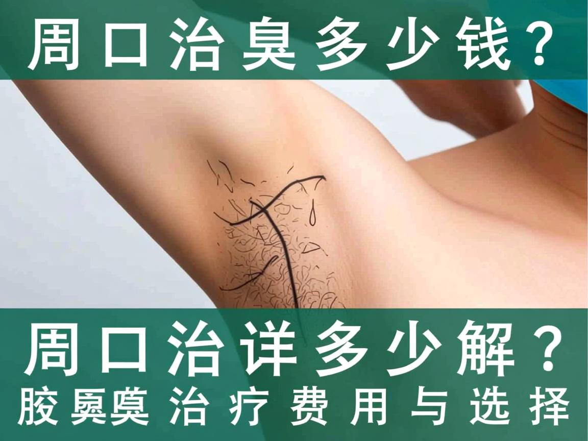 周口治腋臭多少钱?详解周口腋臭治疗费用与选择 周口治腋臭多少钱?详解周口腋臭治疗费用与选择