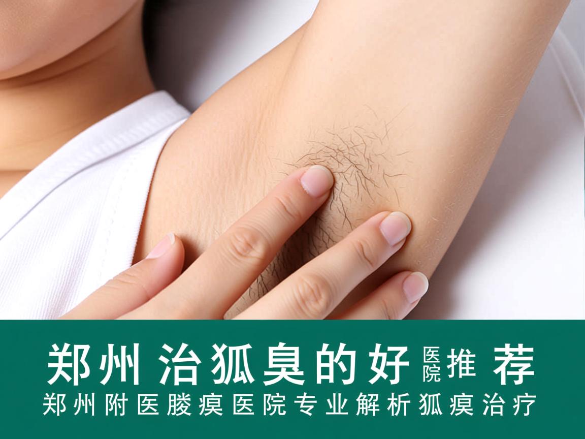 郑州治狐臭的好医院推荐，郑州附医腋臭医院专业解析狐臭治疗