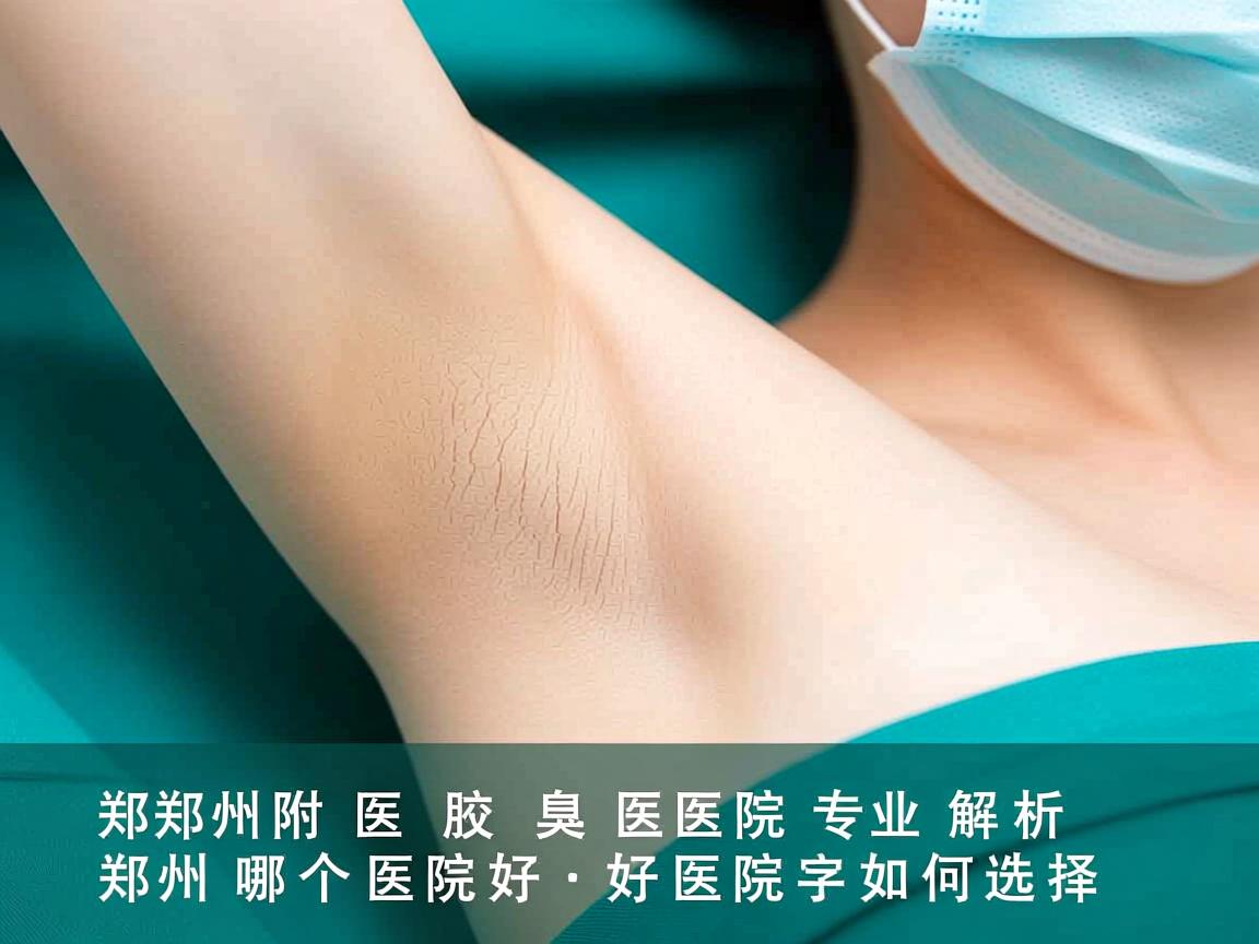 郑州附医腋臭医院专业解析，郑州哪个医院好，好医院如何选择