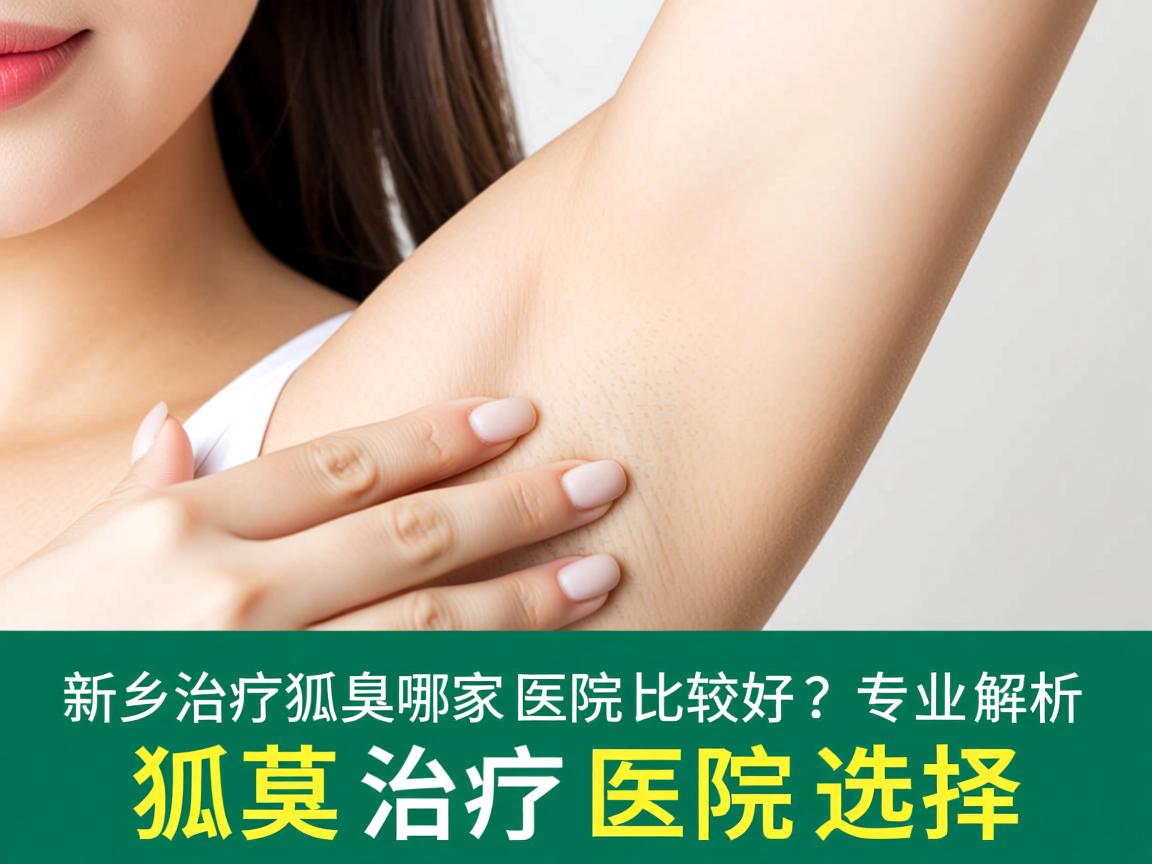 新乡治疗狐臭哪家医院比较好？专业解析狐臭治疗医院选择