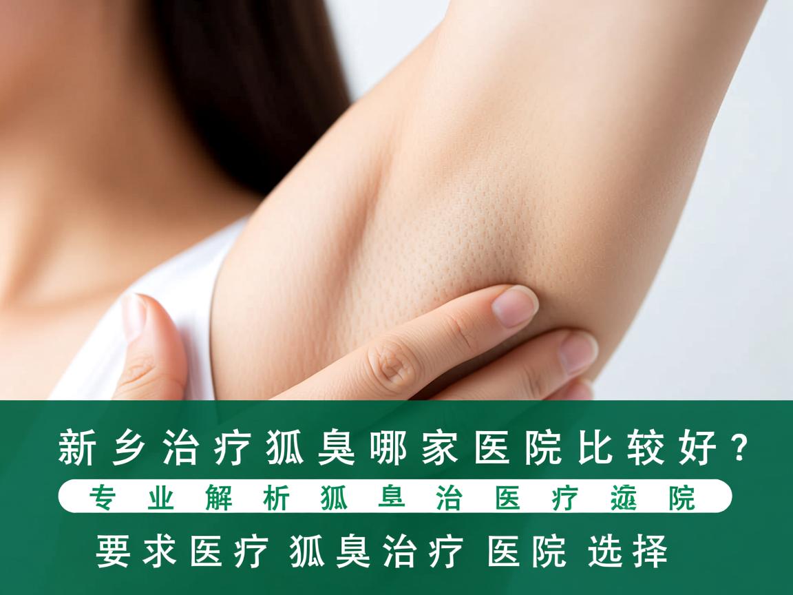 新乡治疗狐臭哪家医院比较好？专业解析狐臭治疗医院选择