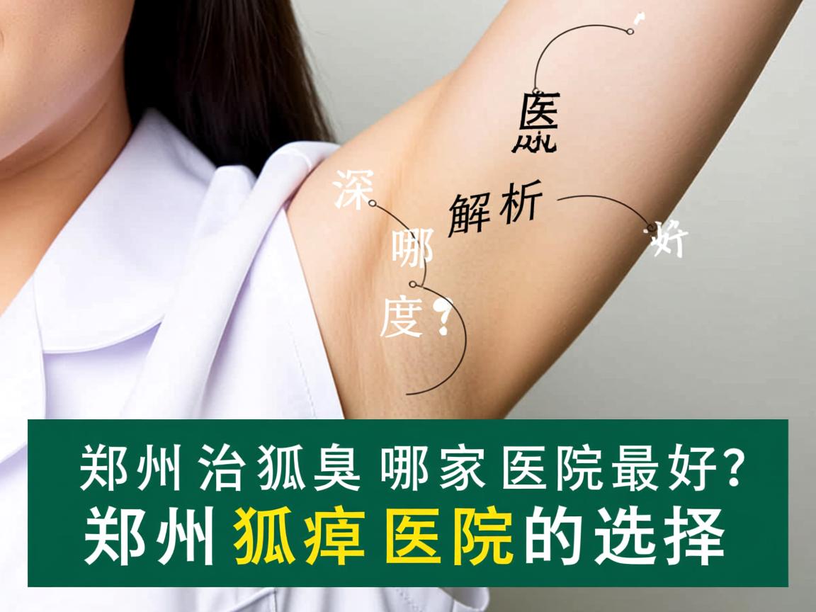 郑州治狐臭哪家医院最好？深度解析郑州狐臭医院的选择