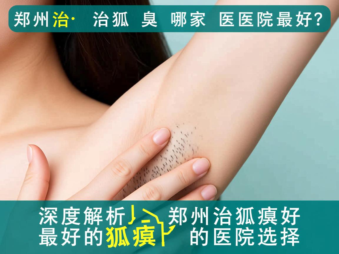 郑州治狐臭哪家医院最好？深度解析郑州治狐臭最好的医院选择