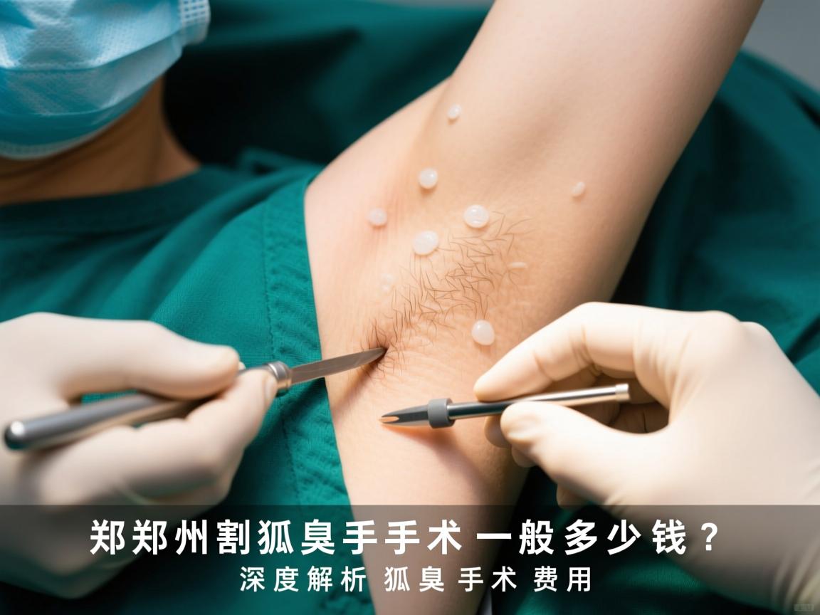 郑州割狐臭手术一般多少钱？深度解析狐臭手术费用