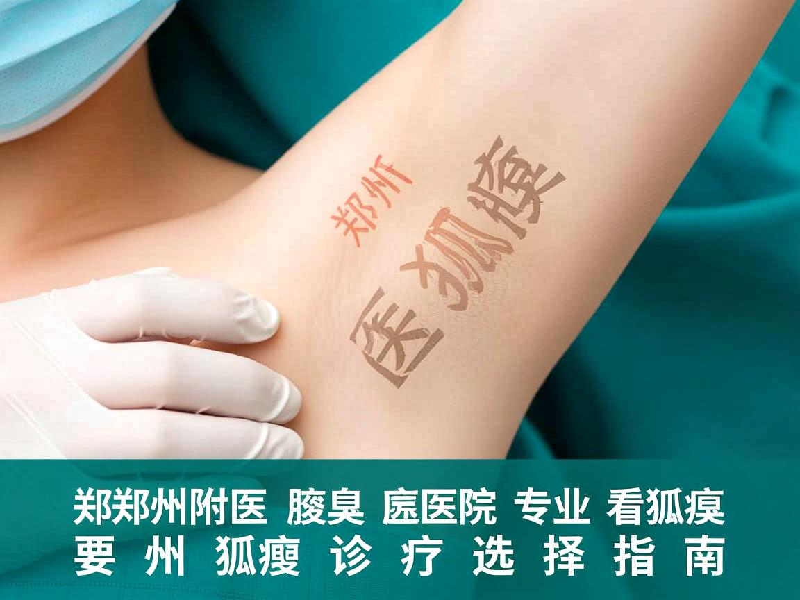 郑州附医腋臭医院专业解析，郑州哪家医院看狐臭，郑州狐臭诊疗选择指南