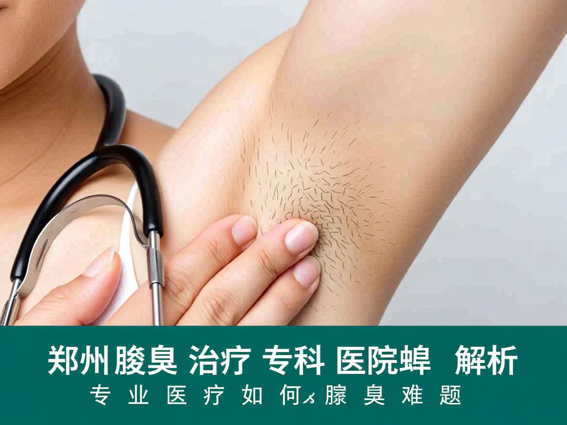 郑州腋臭治疗专科医院解析，专业医疗如何根治腋臭难题