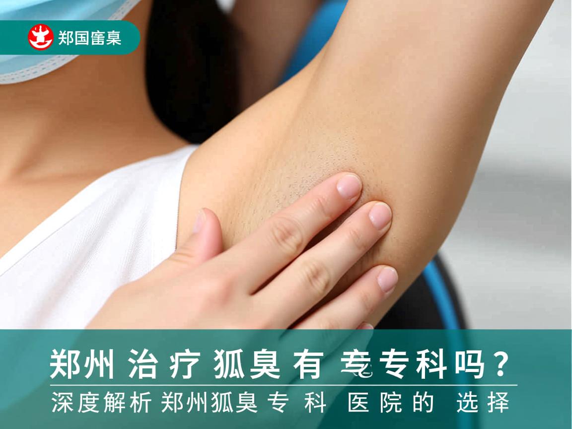 郑州治疗狐臭有专科吗？深度解析郑州狐臭专科医院的选择